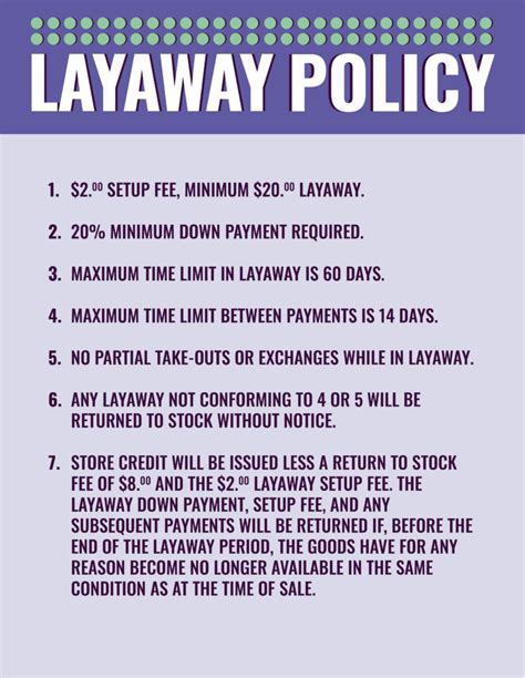 <b>Layaways</b> may take 2-3 business days to process and ship once paid in full. . Cash america pawn layaway policy